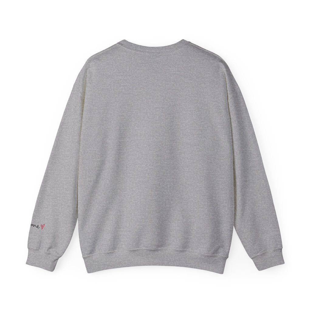 Pastel Conversation Hearts Crewneck Sweatshirt