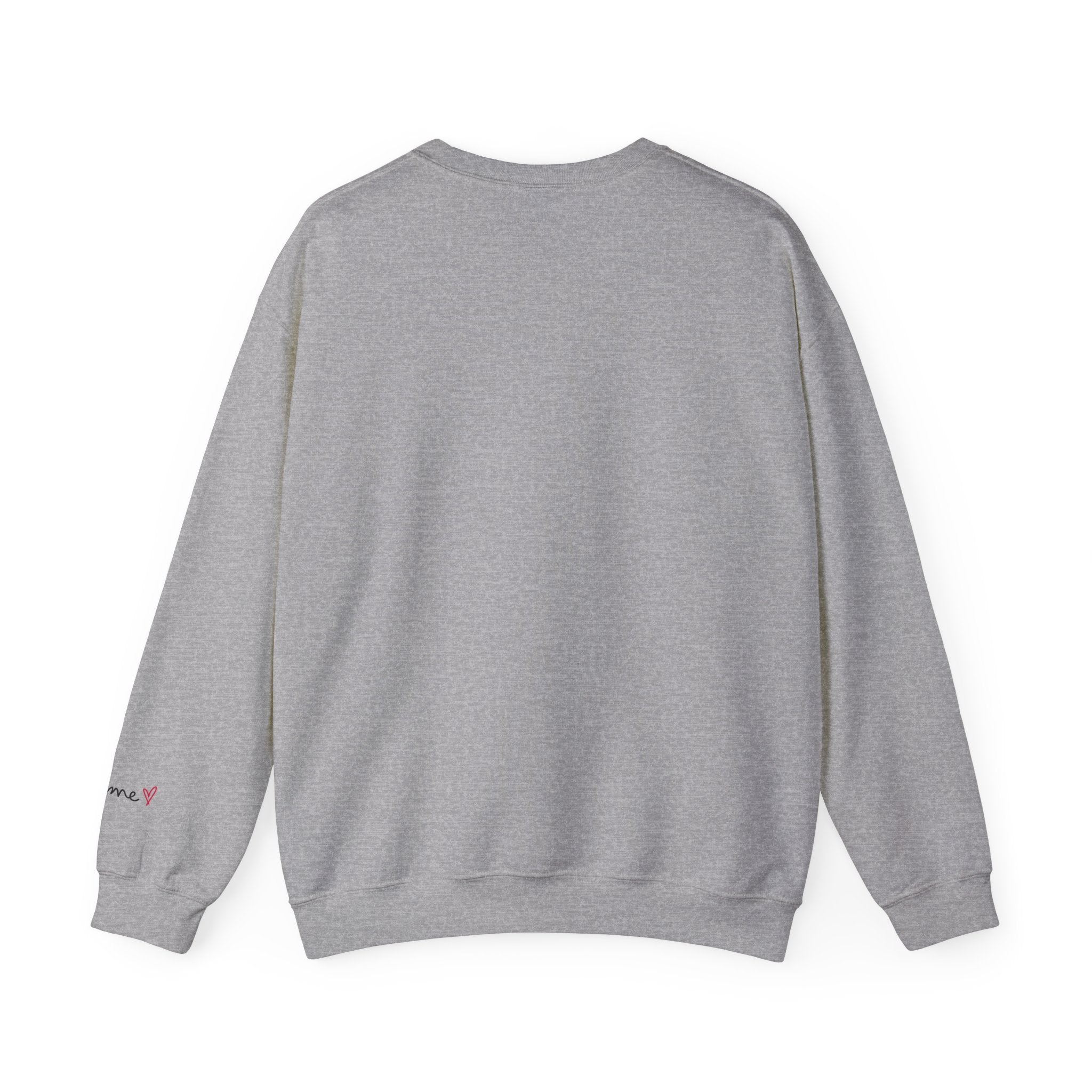 Pastel Conversation Hearts Crewneck Sweatshirt