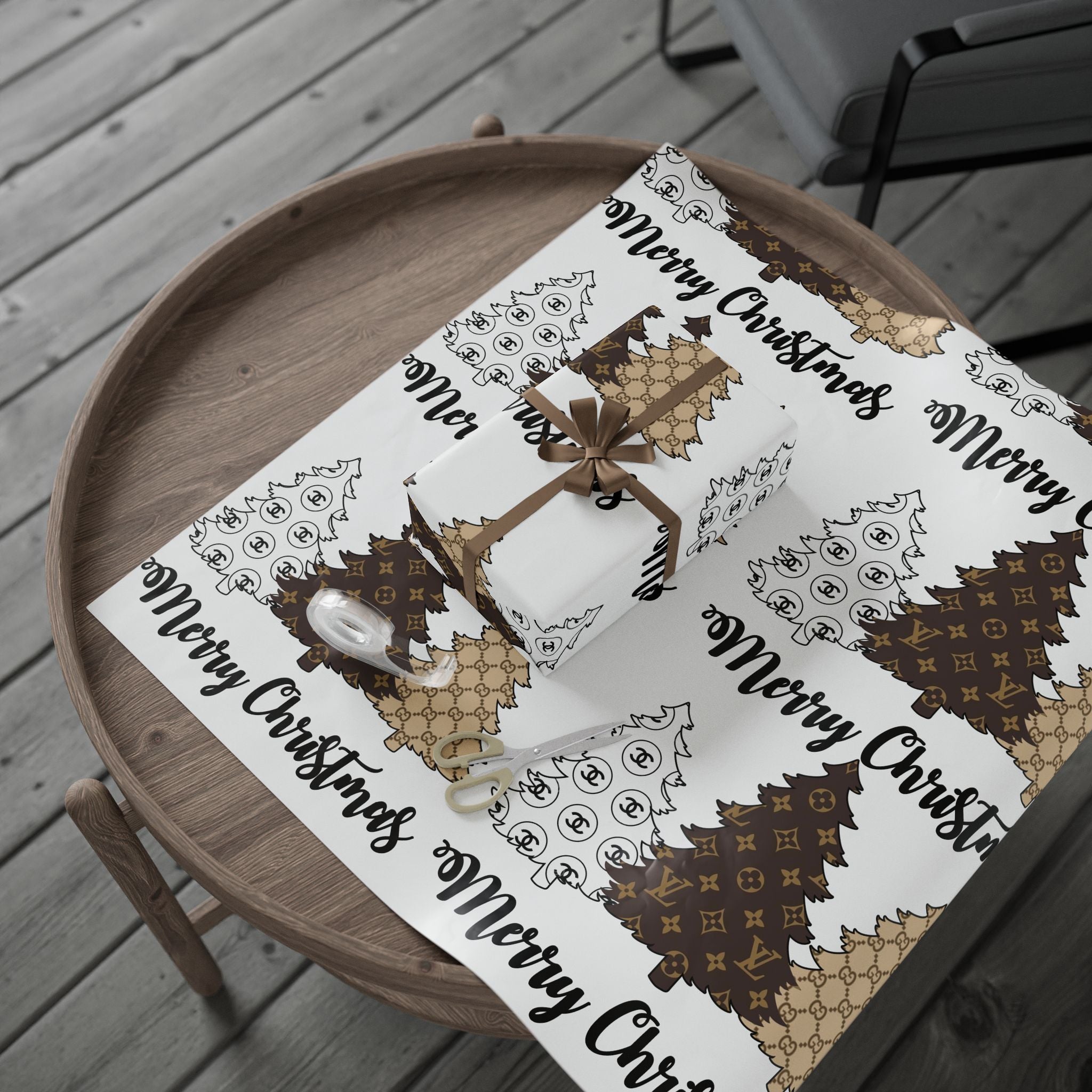 Luxury Designer-Inspired Wrapping Paper