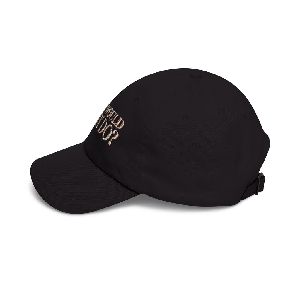 What Would Dolly Do? Embroidered Dad Cap