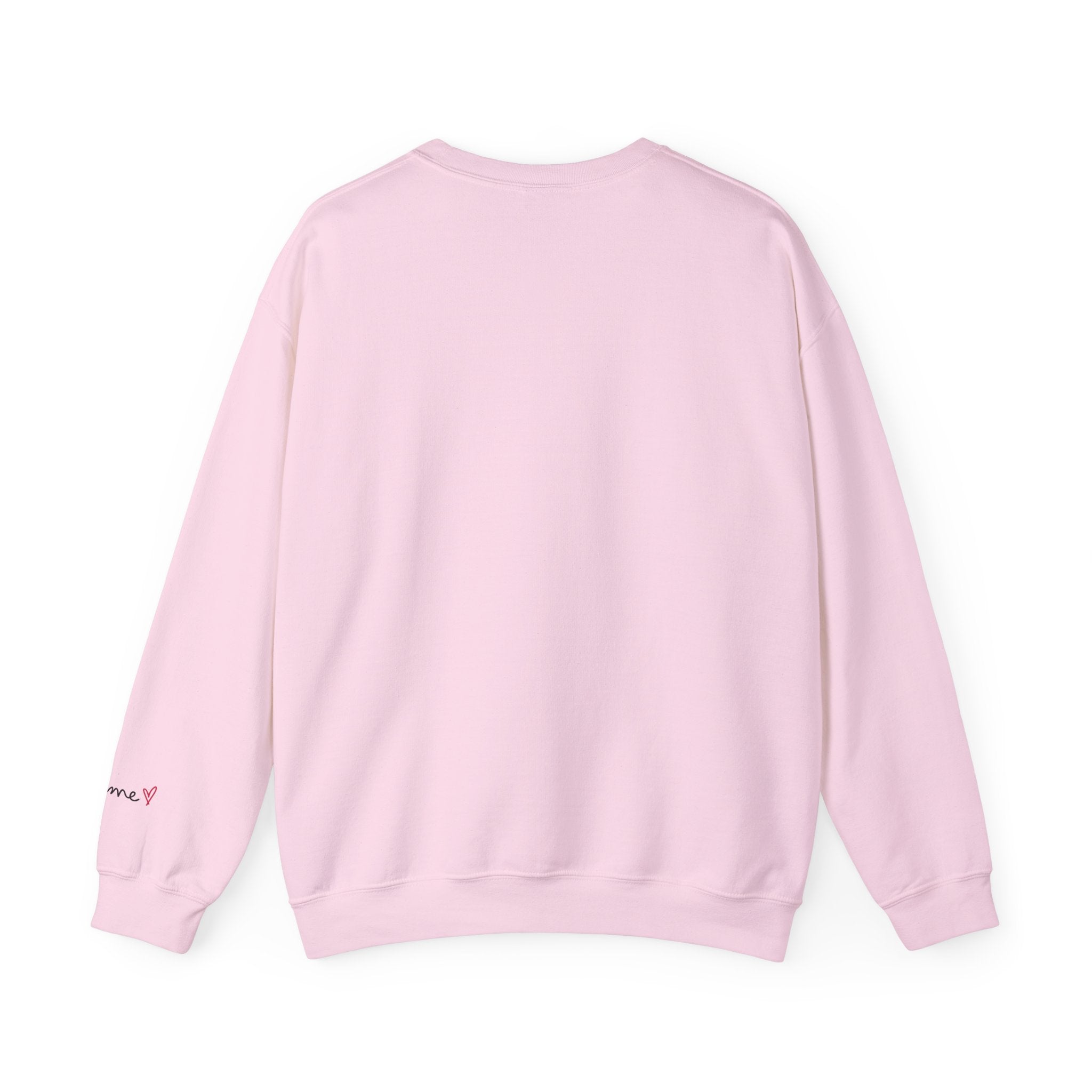 Pastel Conversation Hearts Crewneck Sweatshirt