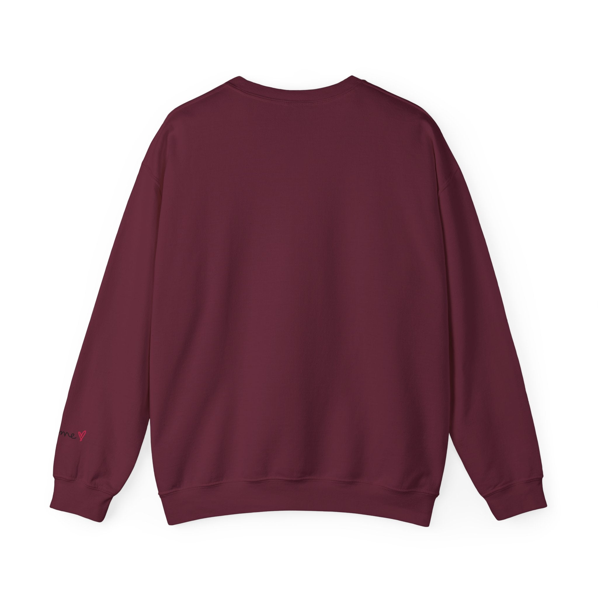 Pastel Conversation Hearts Crewneck Sweatshirt