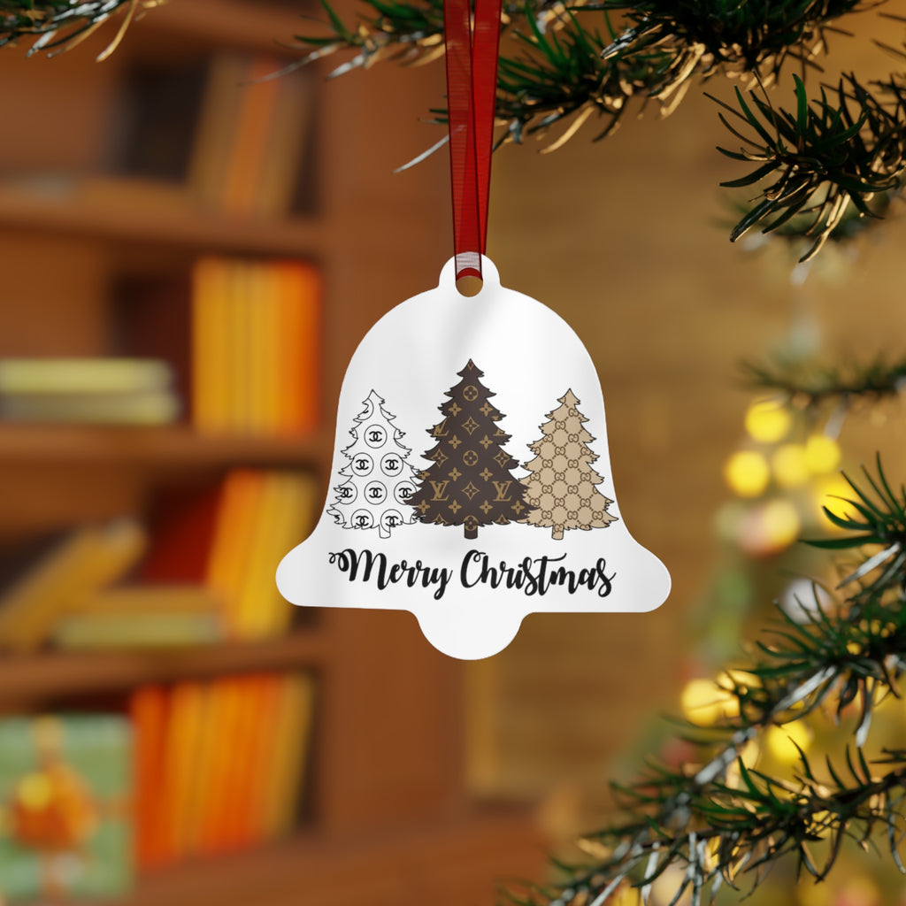 Metal Ornament — Luxury Logo Christmas Trees