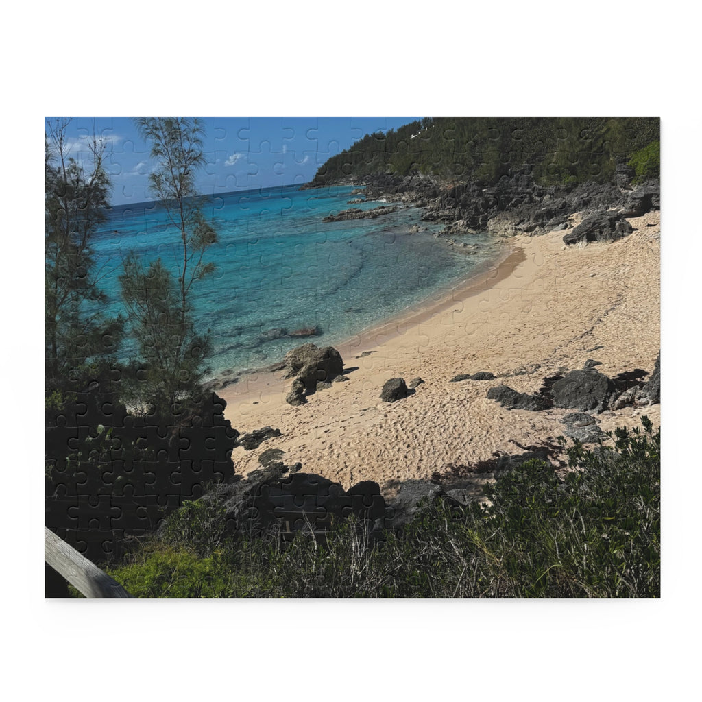 Bermuda PINK sand beach puzzle