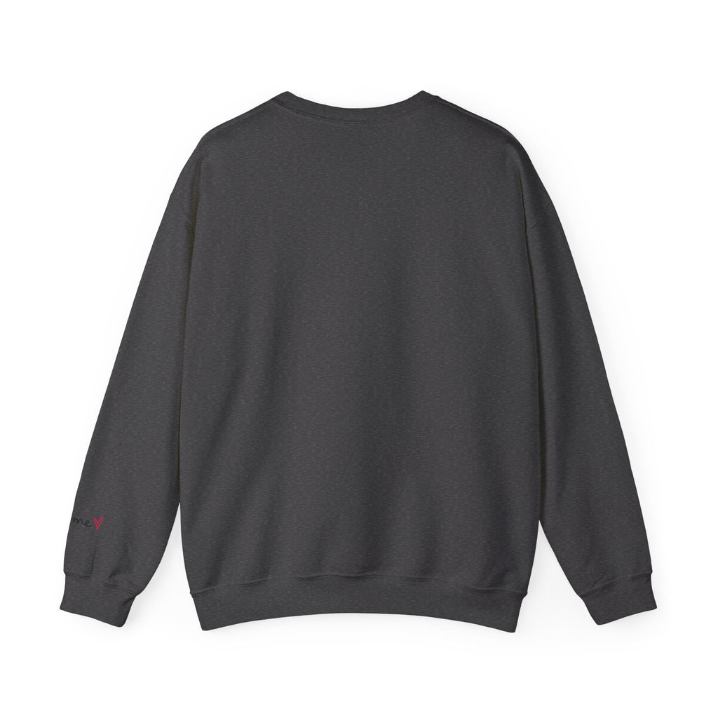 Pastel Conversation Hearts Crewneck Sweatshirt