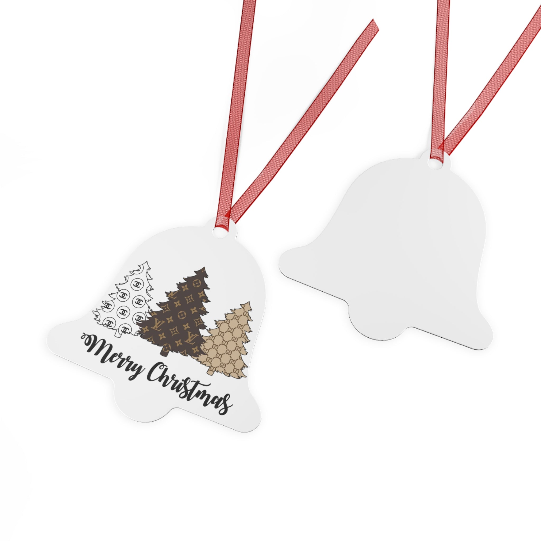 Metal Ornament — Luxury Logo Christmas Trees