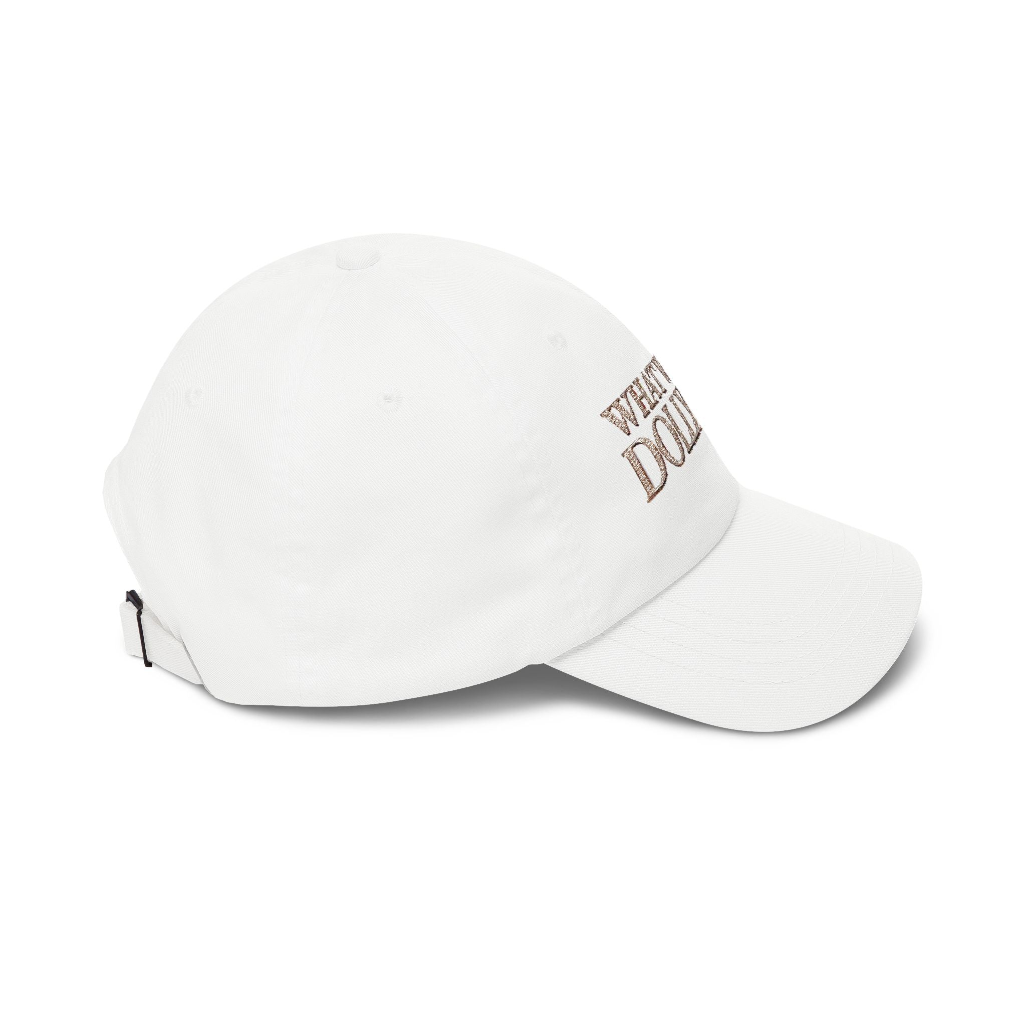 What Would Dolly Do? Embroidered Dad Cap