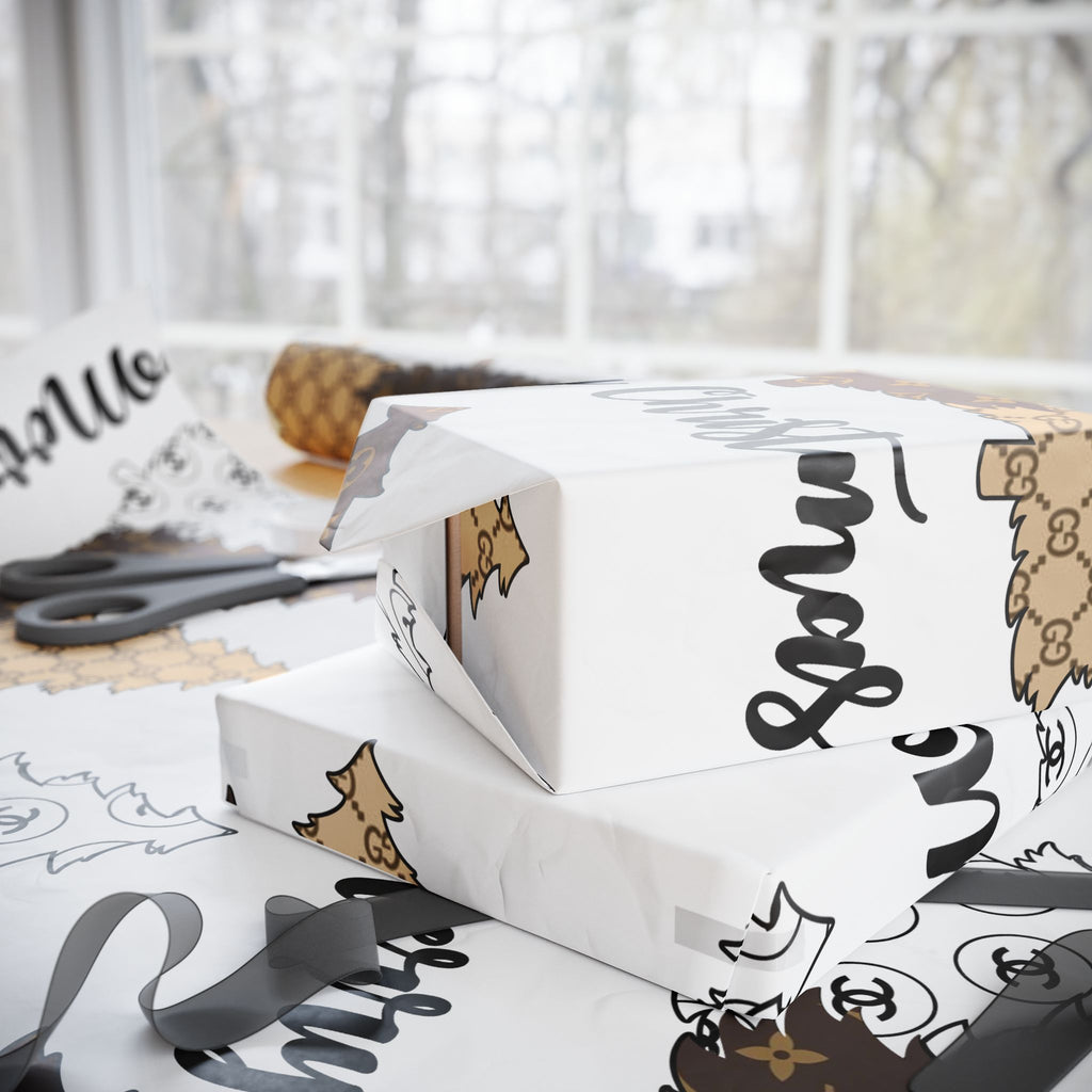 Luxury Designer-Inspired Wrapping Paper