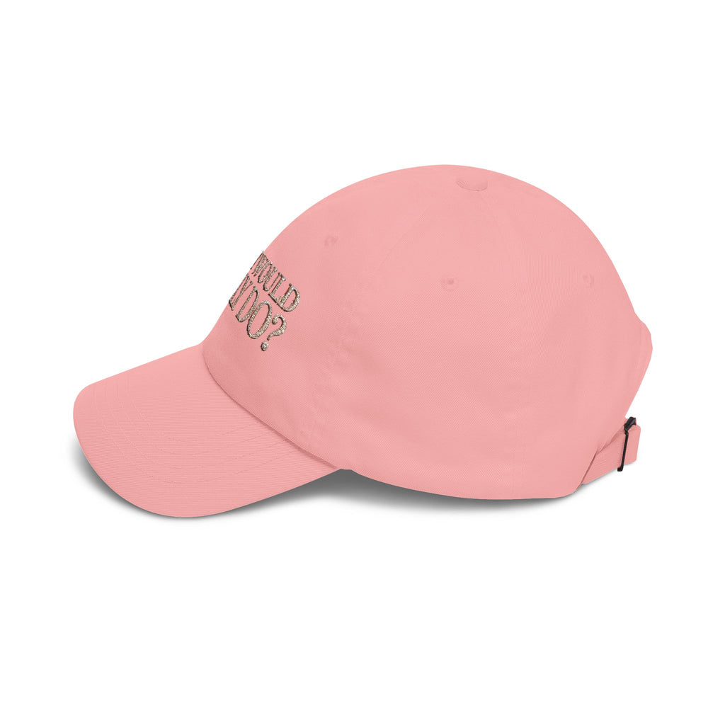 What Would Dolly Do? Embroidered Dad Cap