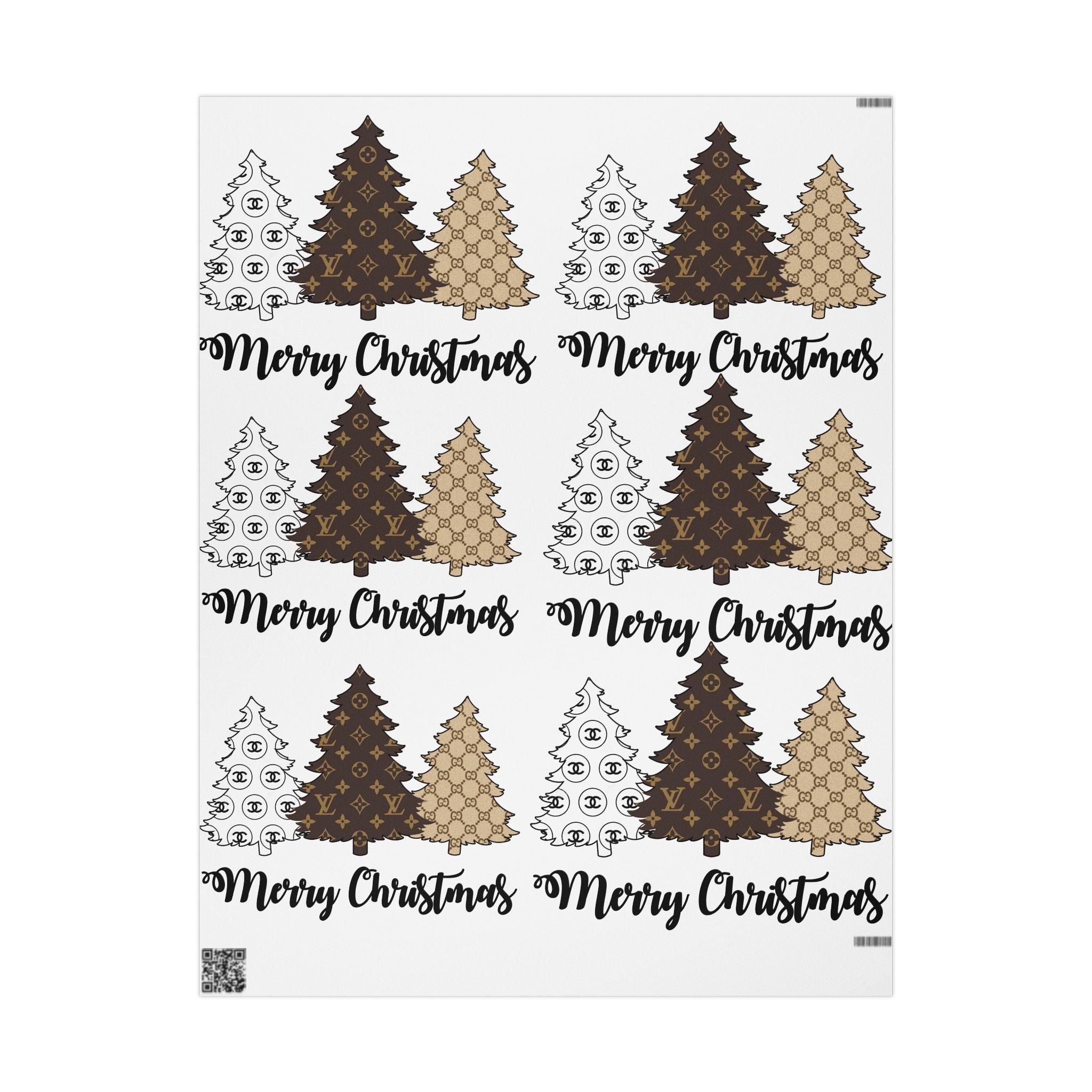 Luxury Designer-Inspired Wrapping Paper