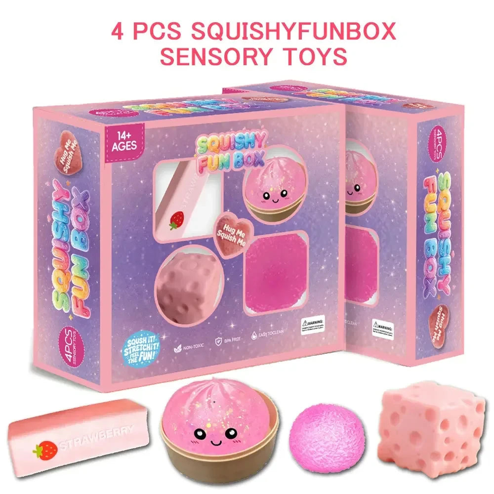 Food Theme Squishy Stress Toys