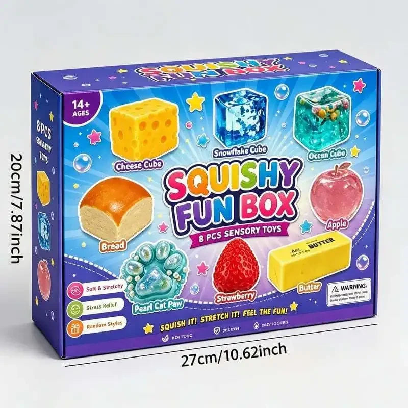 Food Theme Squishy Stress Toys
