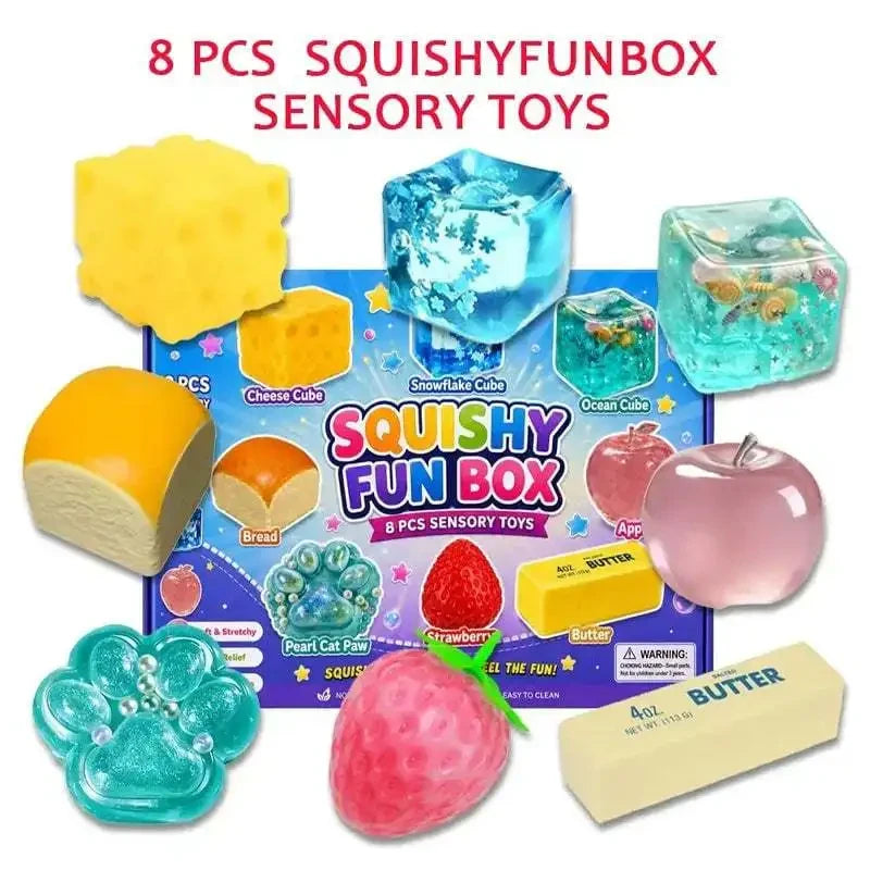 Food Theme Squishy Stress Toys