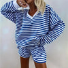 Striped Lounge Set