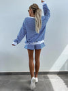 Striped Lounge Set