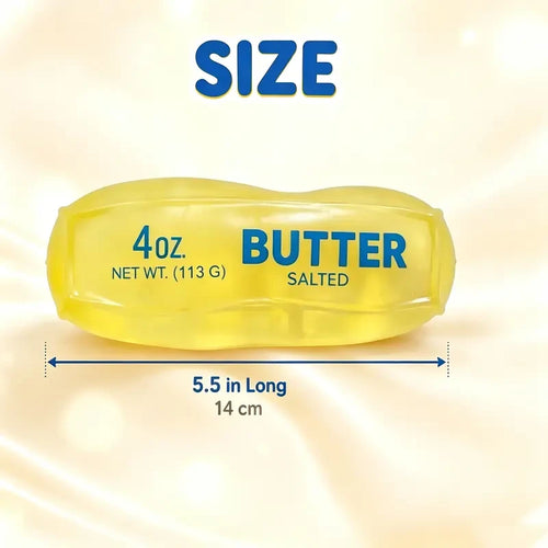 Clear Butter Squishy Squeeze Toy