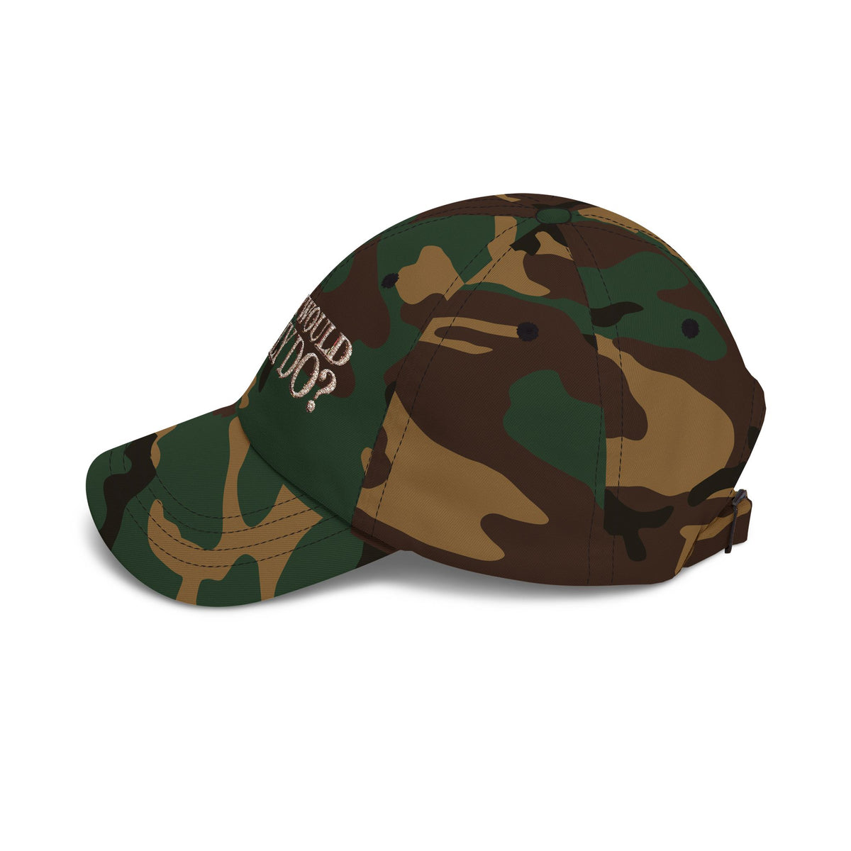 What Would Dolly Do? Embroidered Dad Cap