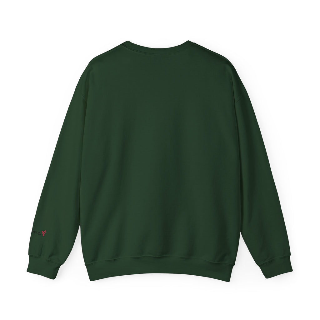Pastel Conversation Hearts Crewneck Sweatshirt