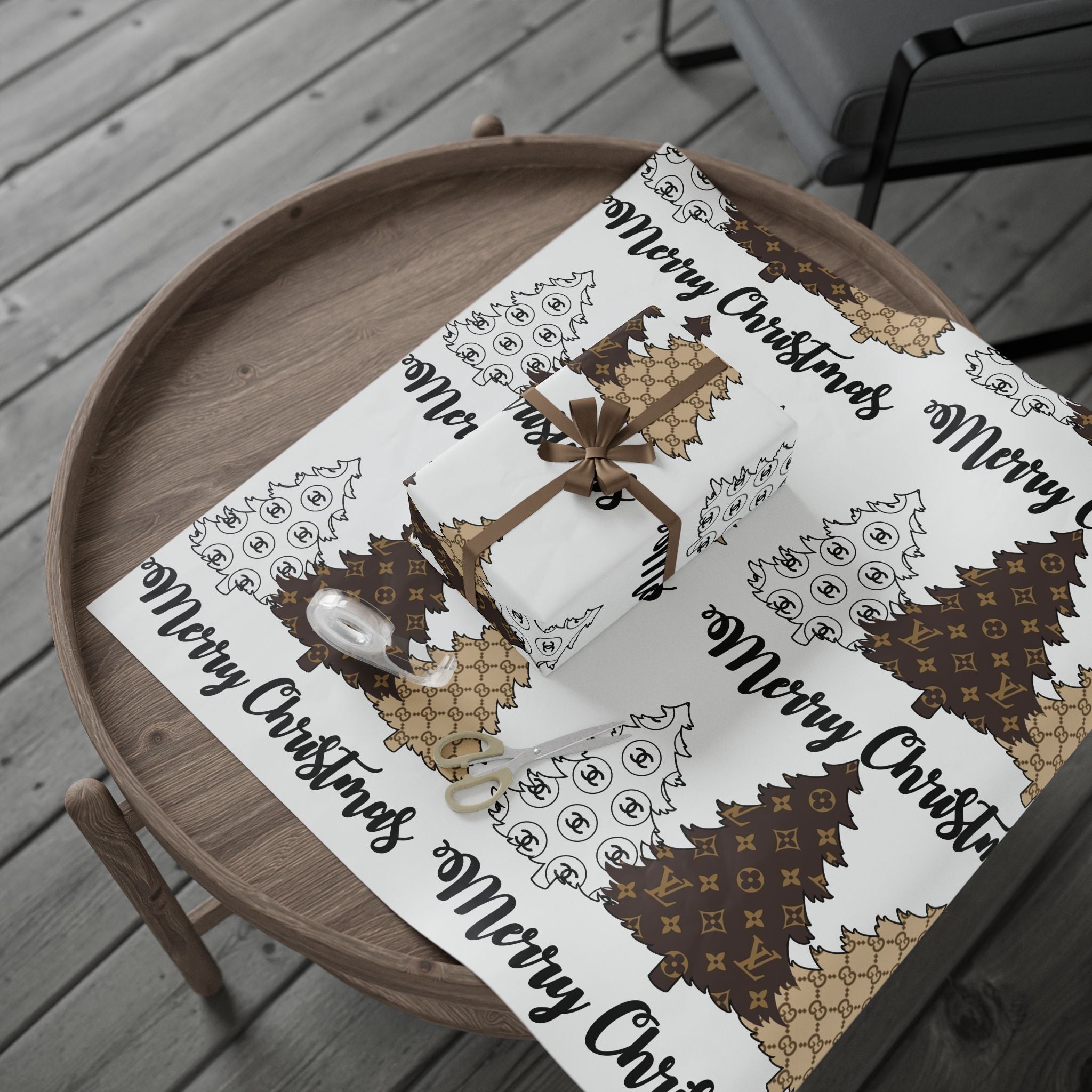 Luxury Designer-Inspired Wrapping Paper