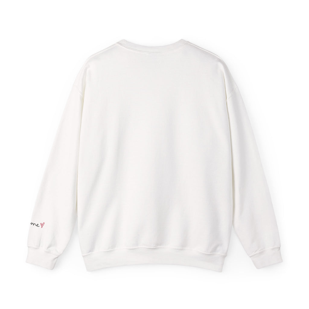 Pastel Conversation Hearts Crewneck Sweatshirt