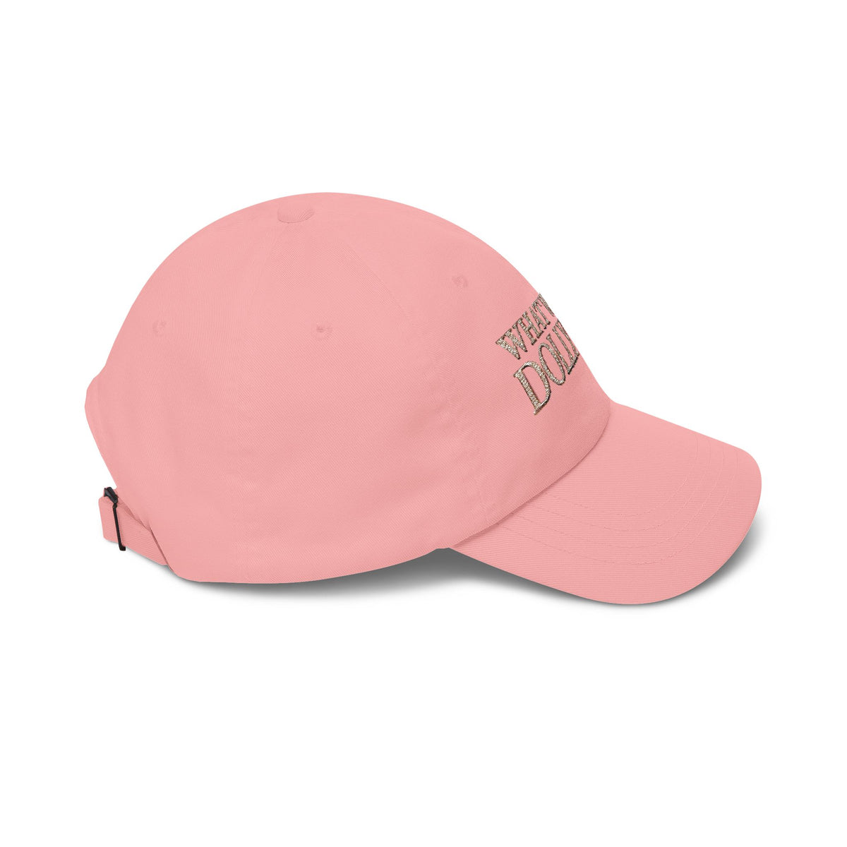 What Would Dolly Do? Embroidered Dad Cap
