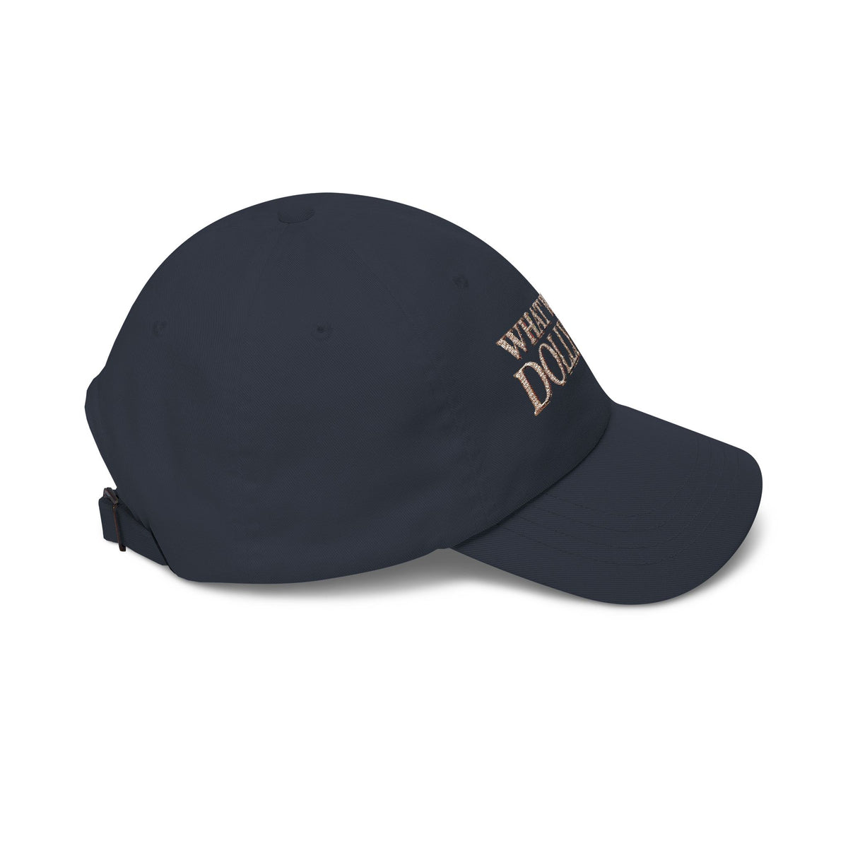 What Would Dolly Do? Embroidered Dad Cap