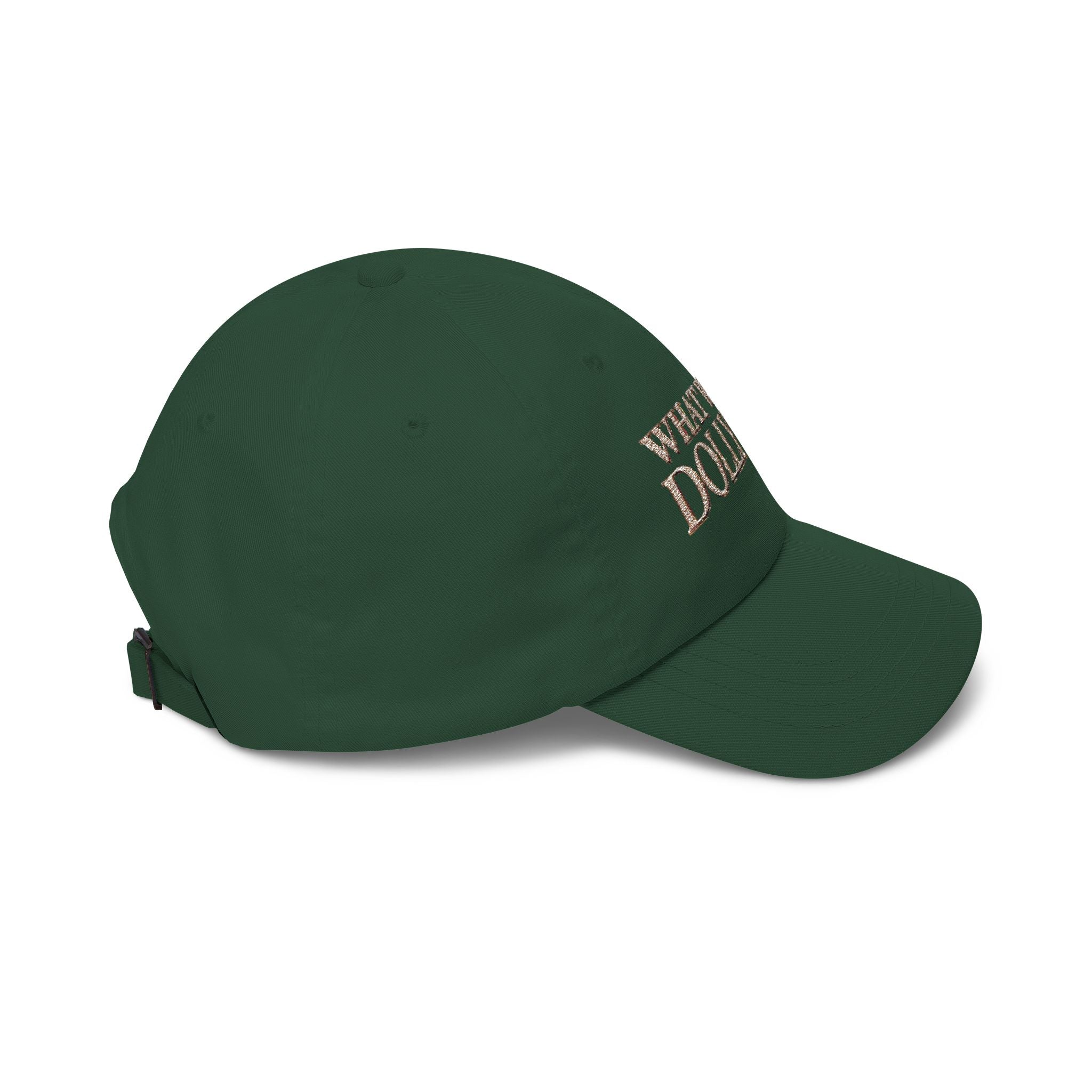 What Would Dolly Do? Embroidered Dad Cap
