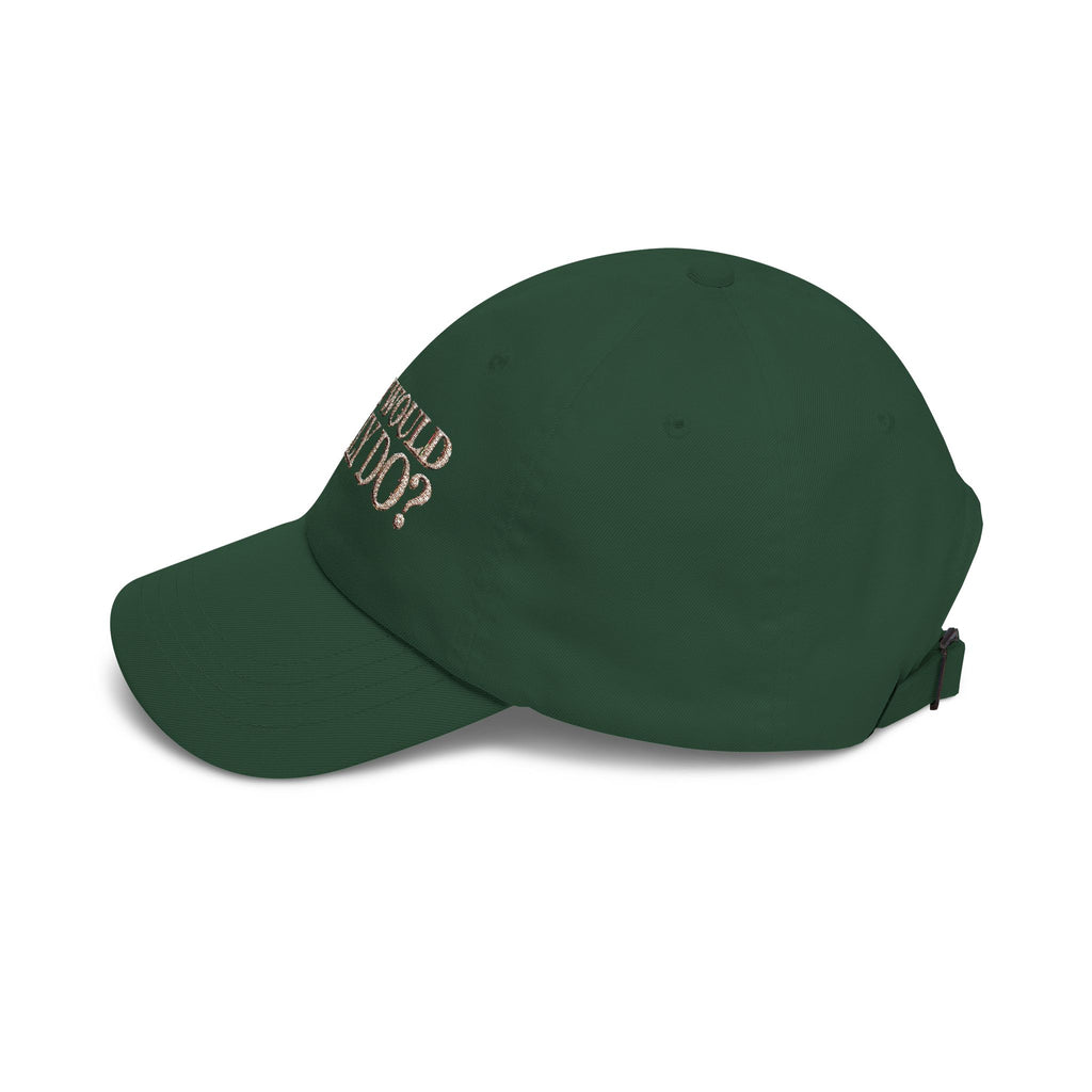 What Would Dolly Do? Embroidered Dad Cap